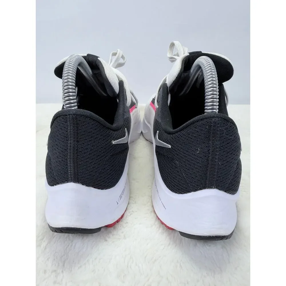 Nike Air Zoom Pegasus 38 White Metallic Silver Womens Size 7.5 CW7358-101